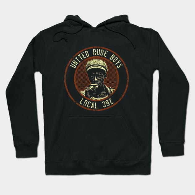 United Rude Boys Hoodie by bronzarino